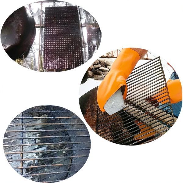 Grill Cleaning Brick Durable Blade Brush for Flat Top BBQ 1 Piece-3