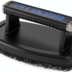 Pit Boss Ultimate Griddle Cleaning Brush Black with Replaceable Pads-0