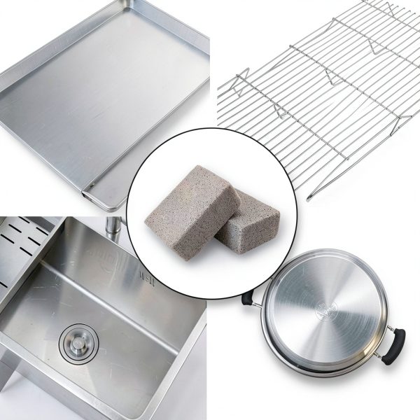 Grill Cleaning Brick Durable Blade Brush for Flat Top BBQ 1 Piece-5