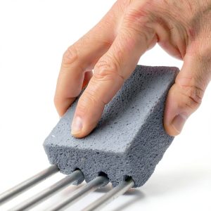 Grill Cleaning Brick Durable Blade Brush for Flat Top BBQ 1 Piece-0