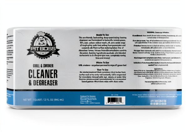 Pit Boss Smoker Cleaner Grill Tool Green 67290 Fast Acting Formula-1